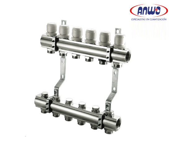 KIT COLECTOR CROMADO 1 HI-HI 7 VIAS EUROKONO 20
