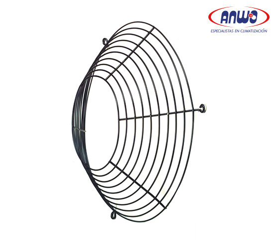 REJILLA DE PROTECCION PARA LA ASPIRACION DE VENTILADORES HELICOIDALES