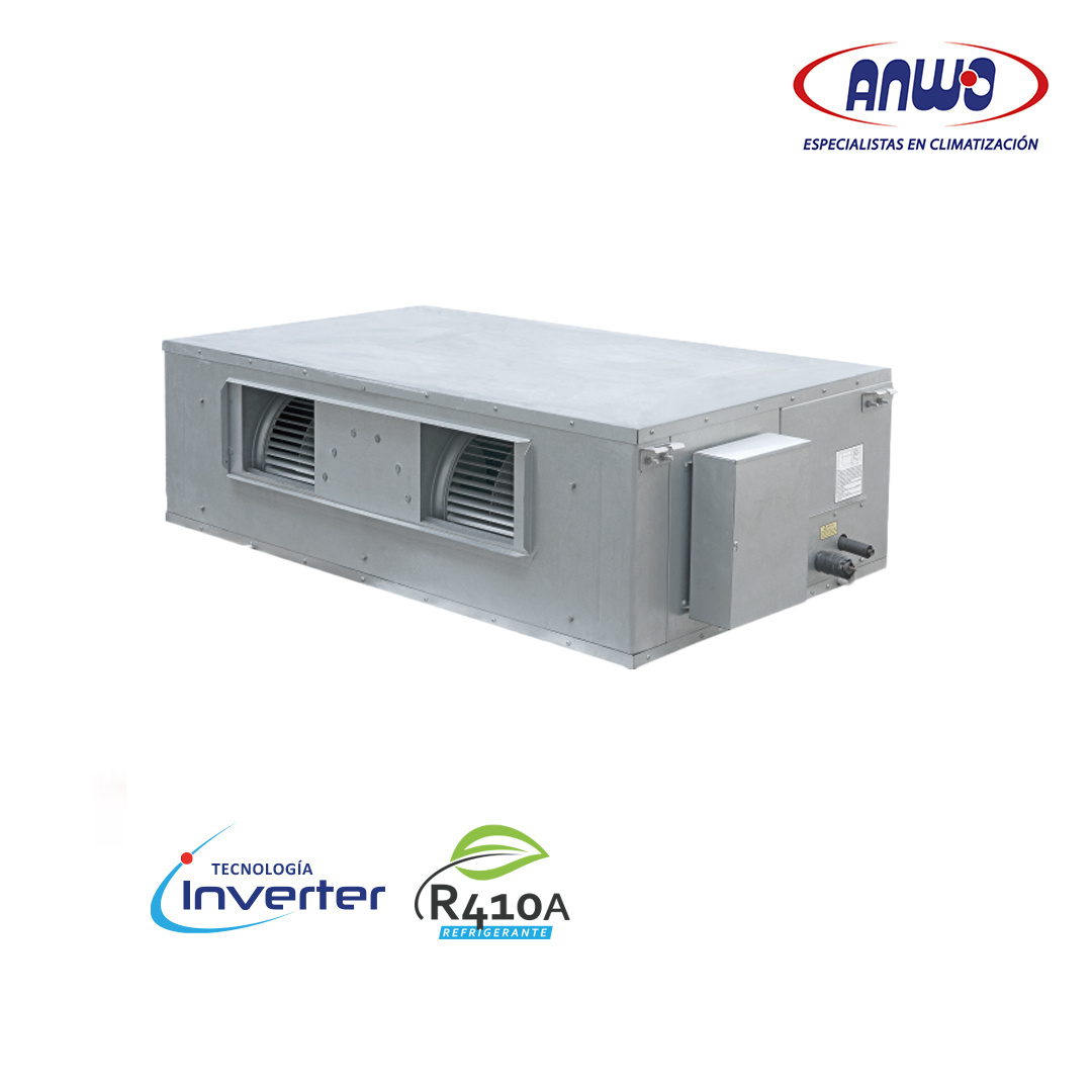 AIRE ACONDICIONADO SPLIT DUCTO ALTA CAPACIDAD 85.000 BTUH INVERTER R410A N2