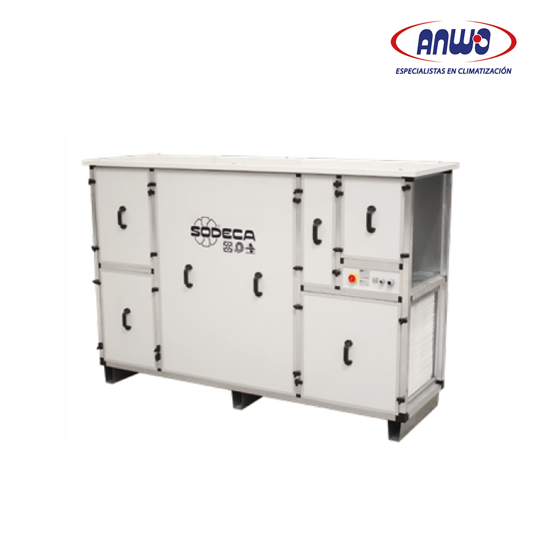 RECUPERADOR DE CALOR RECUP/EC-2700-H-F6+F8 380V Q MÁX3027 M3H