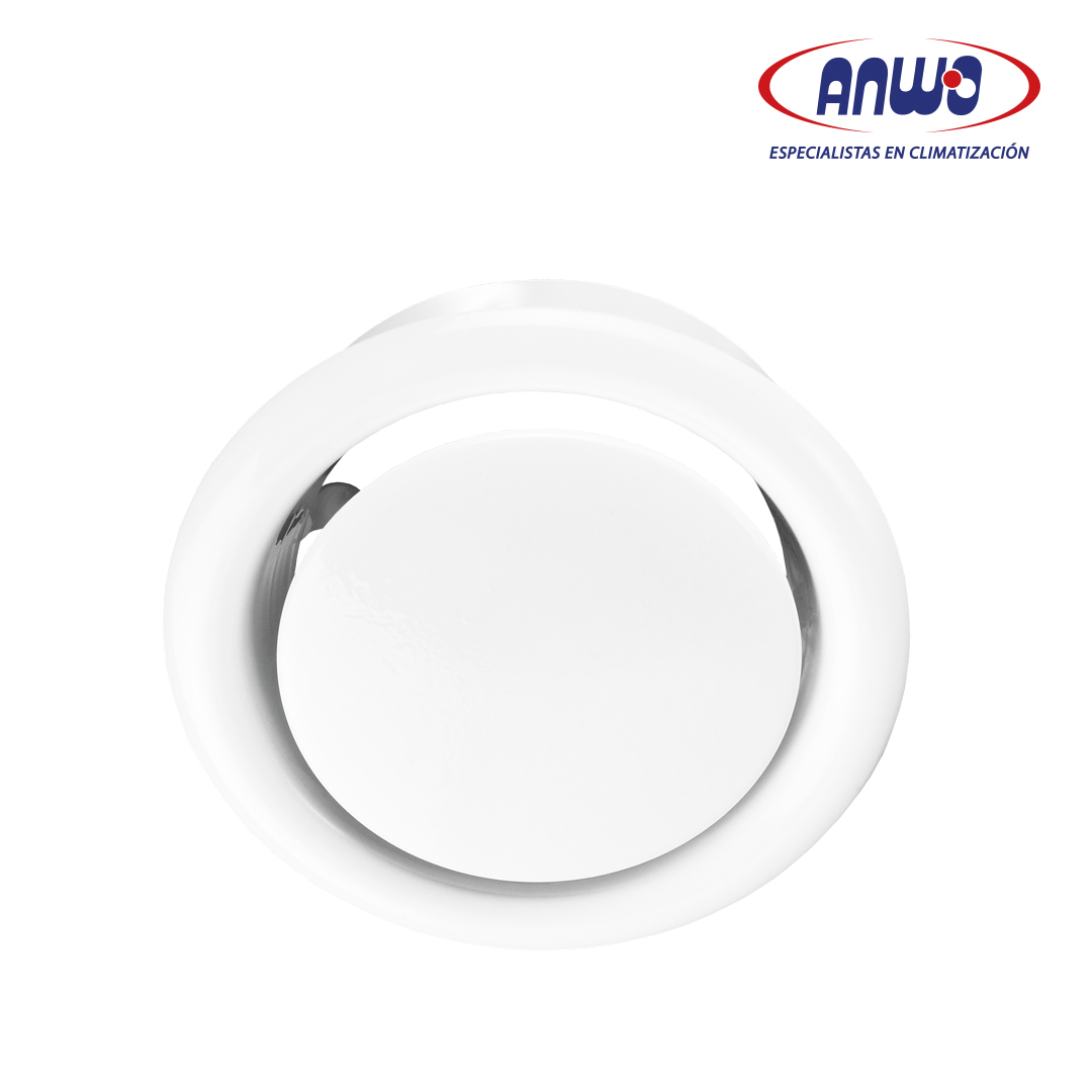 VALVULAS DE DISCO DE AIRE METALICAS PARA DISTRIBUCION DE AIRE EN TECHO O PARED D...