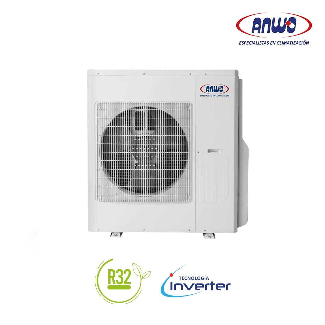 UNIDAD EXTERIOR MULTISPLIT 42.000 BTUH R32 B/CALOR INVERTER