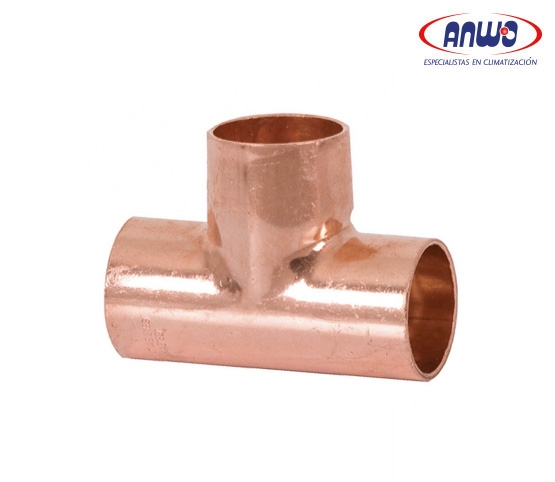 TEE COBRE 1 1/4 * 1 1/4 * 3/4