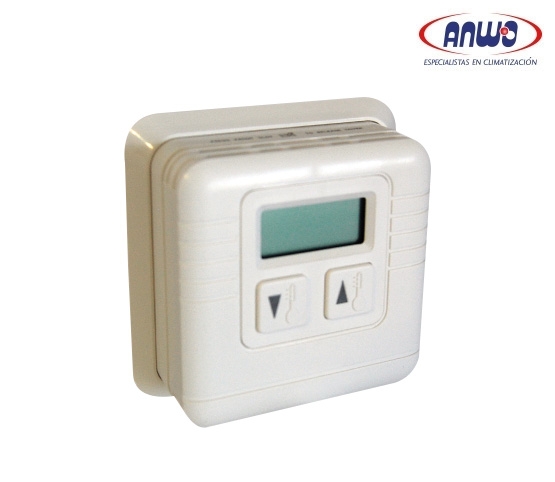 TERMOSTATO AMBIENTAL DE CALEFACCION SIMPLE ANWO ATS-PANTALLA DIGITAL