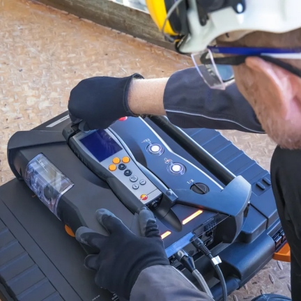 UNIDAD DE CONTROL ANALIZADOR COMBUSTION TESTO 350