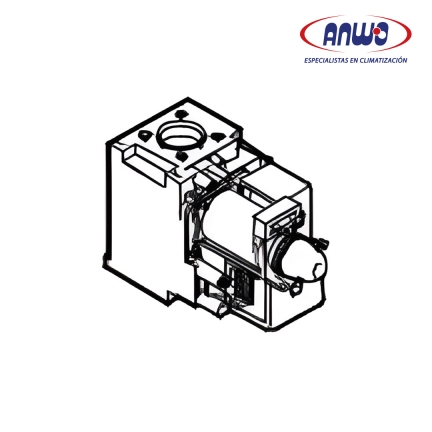 VALV.GAS HON. VK4105M 5033 - BAXI MAIN/ECO NEW/ECO3/FOURTECH