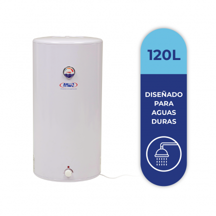 TERMO ELÉCTRICO MURAL 120 LTS. ANWO VAN120LTS 1.7 KW/220V