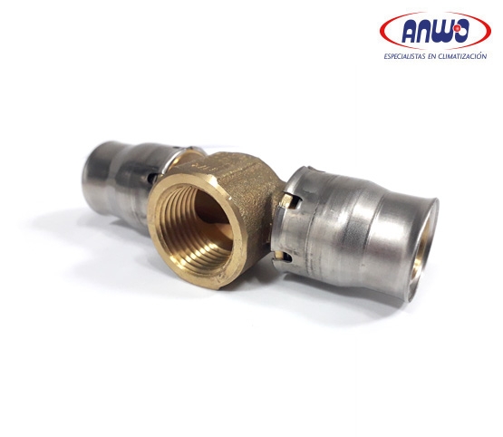  TE SALIDA HEMBRA 20-1/2  PEX MULTICAPA 