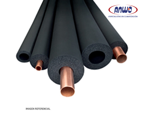  AISLACION ELASTOMÉRICA 60X13 2MT. Ø2 3/8  INTERNO 