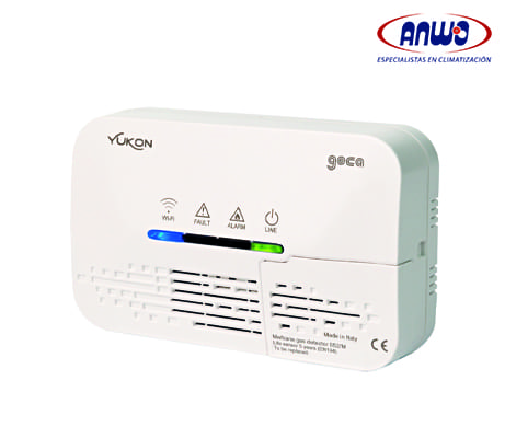 DETECTOR FIJO DE GAS NATURAL - CON MODULO WIFI Y SALIDA RELE