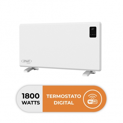 PANEL ELÉCTRICO LISO ANWO NDFL.1800A 1800W C/WIFI