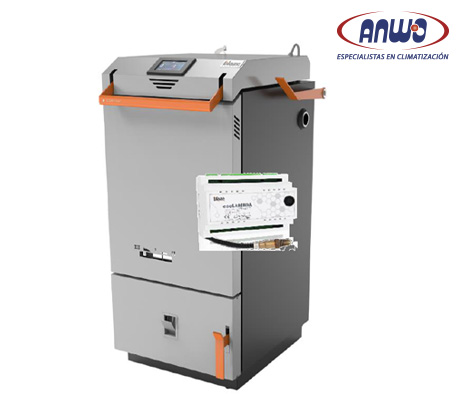 CALDERA GASIFICACIÓN LEÑA 25KW