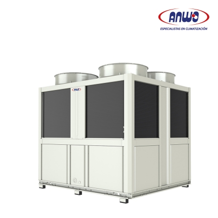 CHILLER MODULAR, R32, INVERTER, 130 KW FRIO - 137 KW CALOR, 380 V/3/50