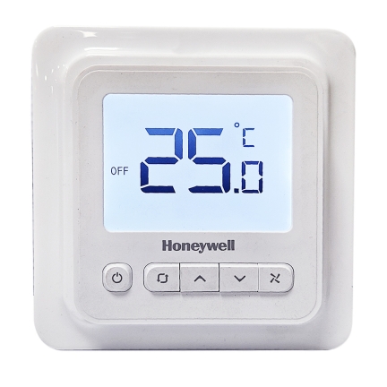 TERMOSTATO. DIG. CONFIG. PARA FAN COIL- HONEYWELL- MODBUS RTU. INCLUYE PLACA MUR...