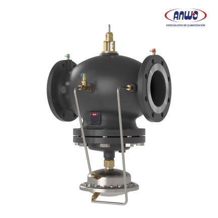 VALVULA DE EQUILIBRIO HIDRAULICO AB-QM FLANGE CON TOMAS DE PRESION 58000-145000 ...