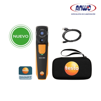 CAMARA TERMOGRAFICA TESTO 860i PARA TELEFONOS (RESOLUCION 256 x 192 píxeles)