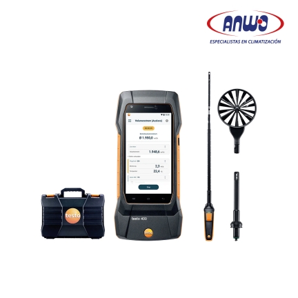 SET MULTIPARAMENTO DE CLIMA TESTO 400 - SET MOLINETE 16 MM