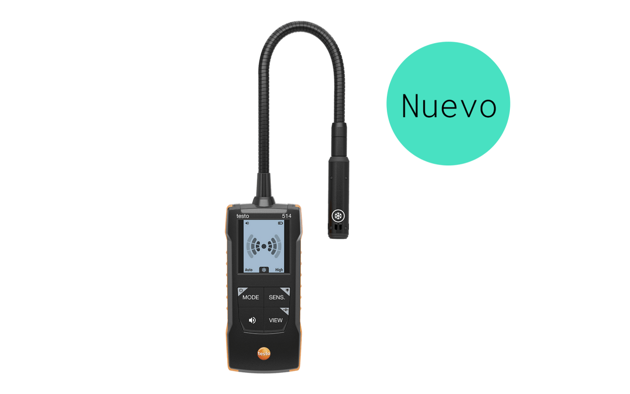 DETECTOR DE FUGAS DE REFRIGERANTE TESTO 514